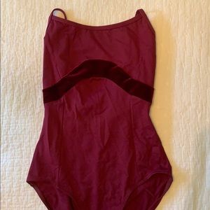 Burgundy Capezio ABT Leo